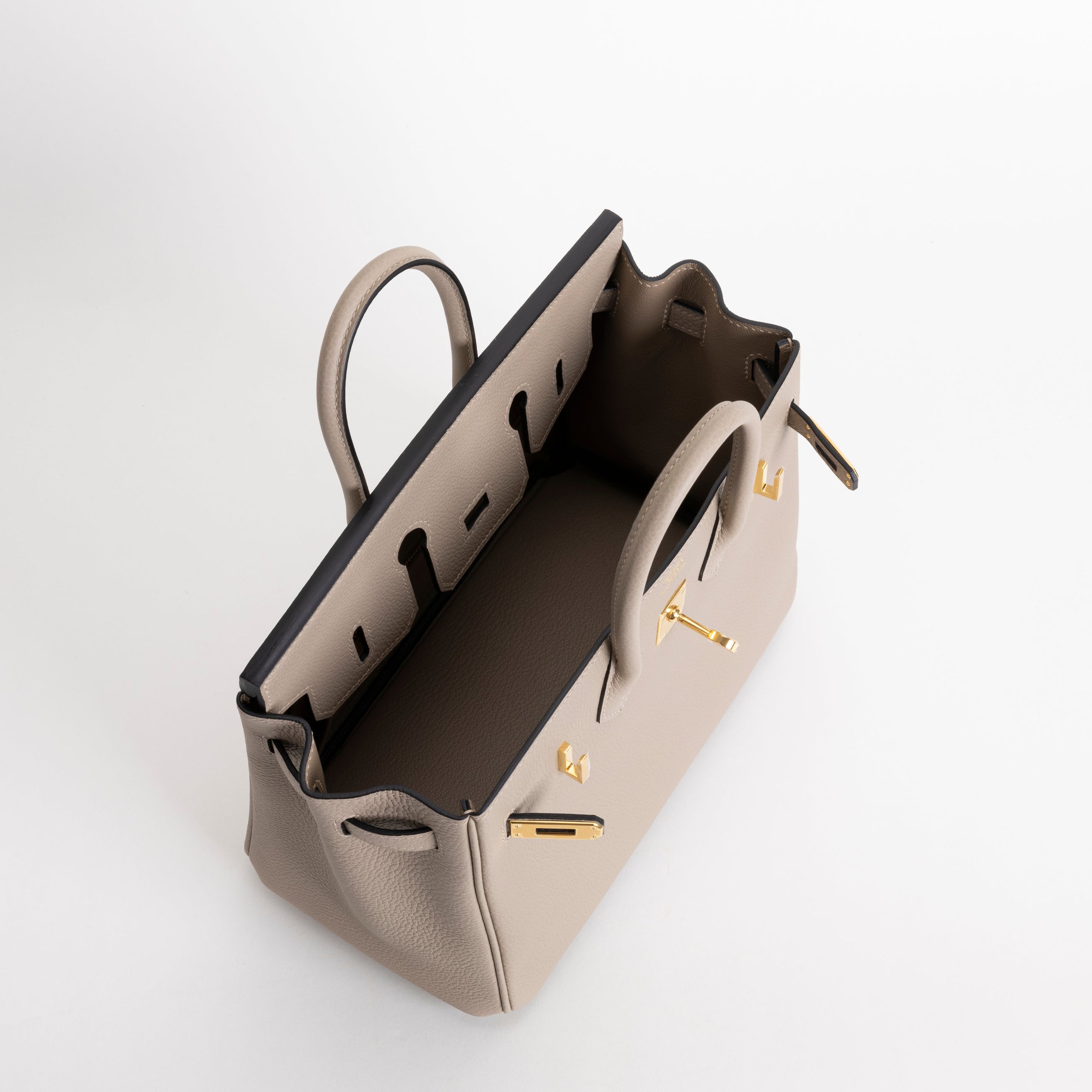 BIRKIN 25 TOGO LEATHER TRENCH WITH GOLD HARDWARE (GHW)