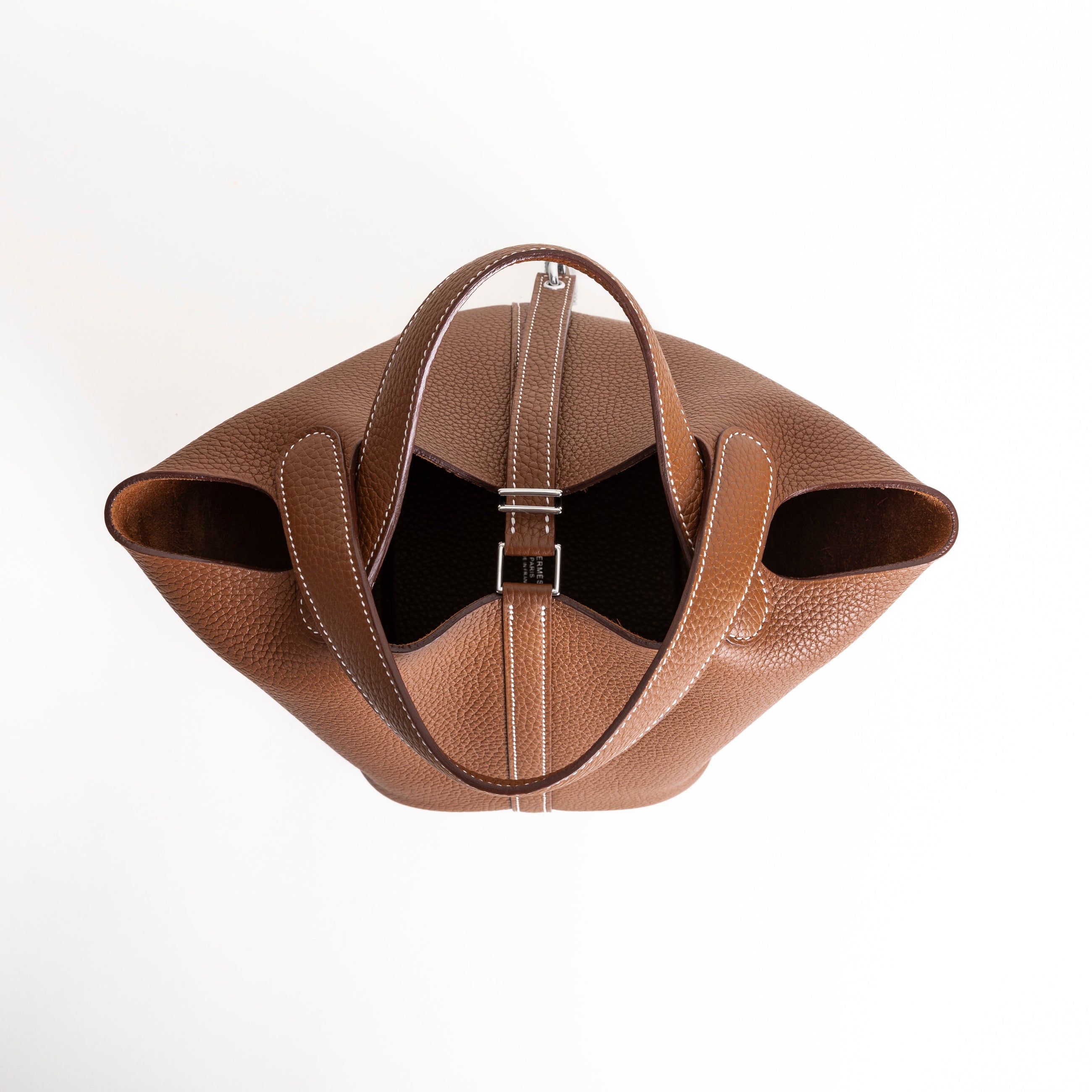 PICOTIN 18 LOCK CLEMENCE LEATHER GOLD WITH PALLADIUM HARDWARE (PHW)