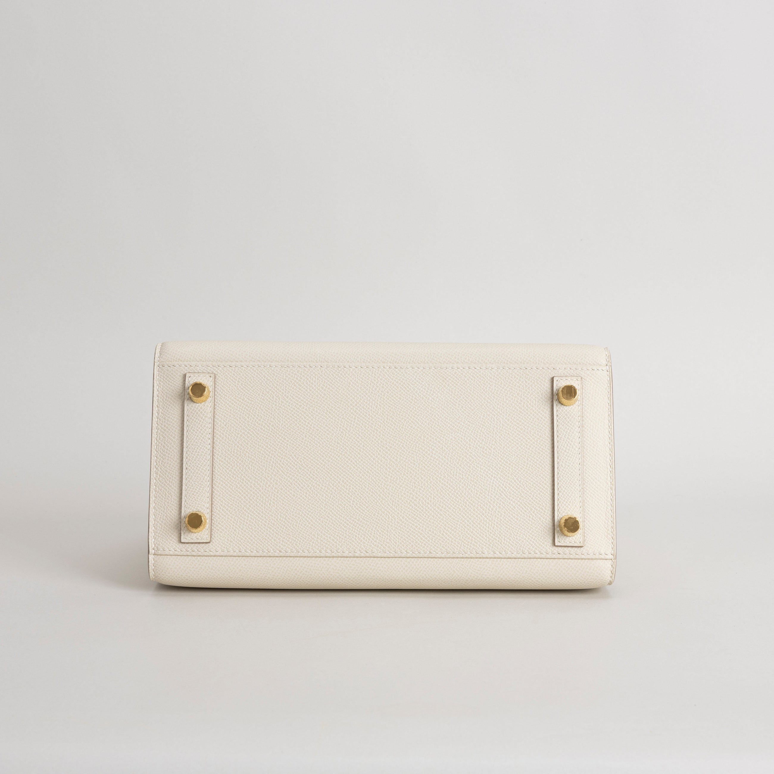 BIRKIN 25 (SELLIER SHAPE) EPSOM LEATHER CRAIE WITH GOLD HARDWARE (GHW)