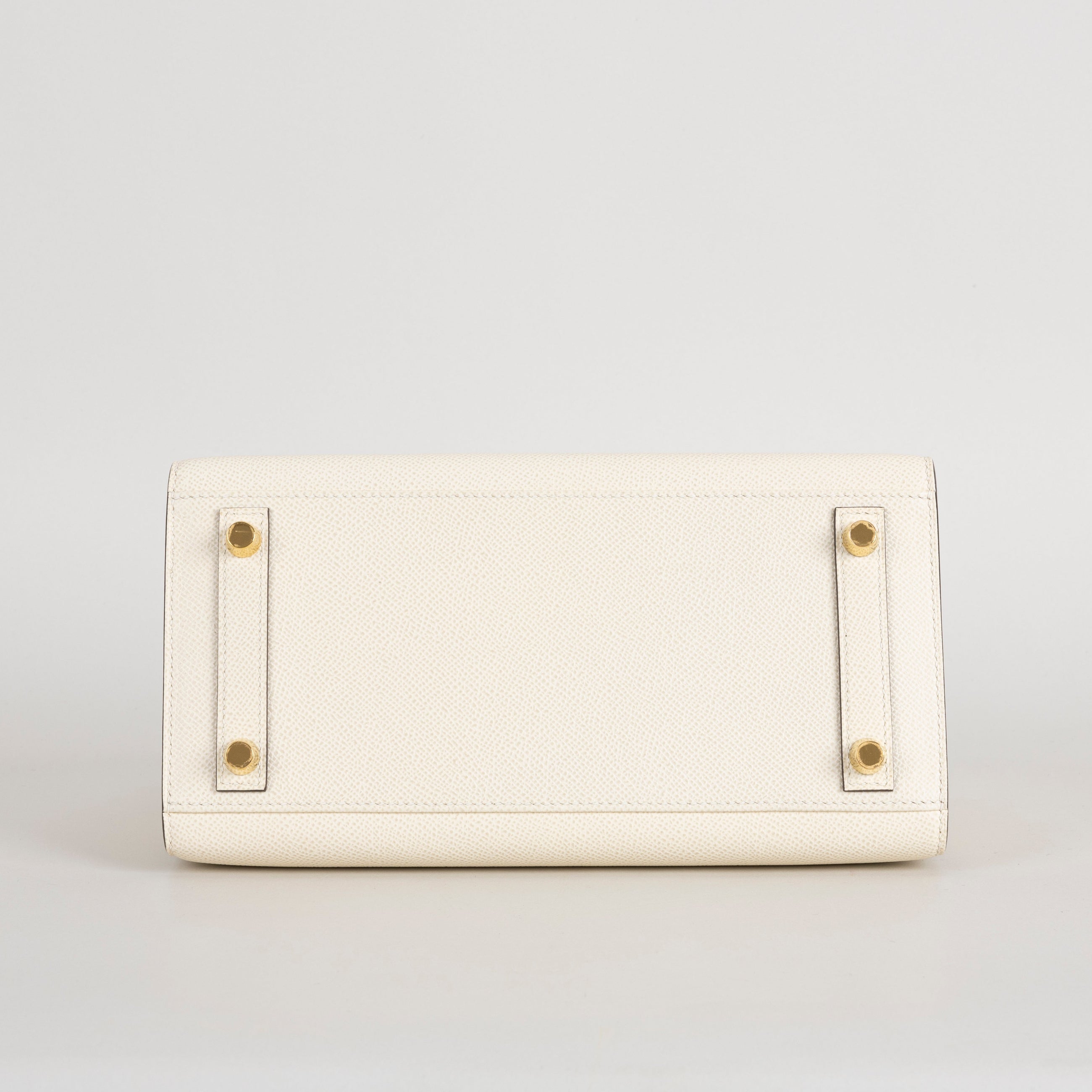 BIRKIN 25 (SELLIER SHAPE) EPSOM LEATHER NATA WITH GOLD HARDWARE (GHW)