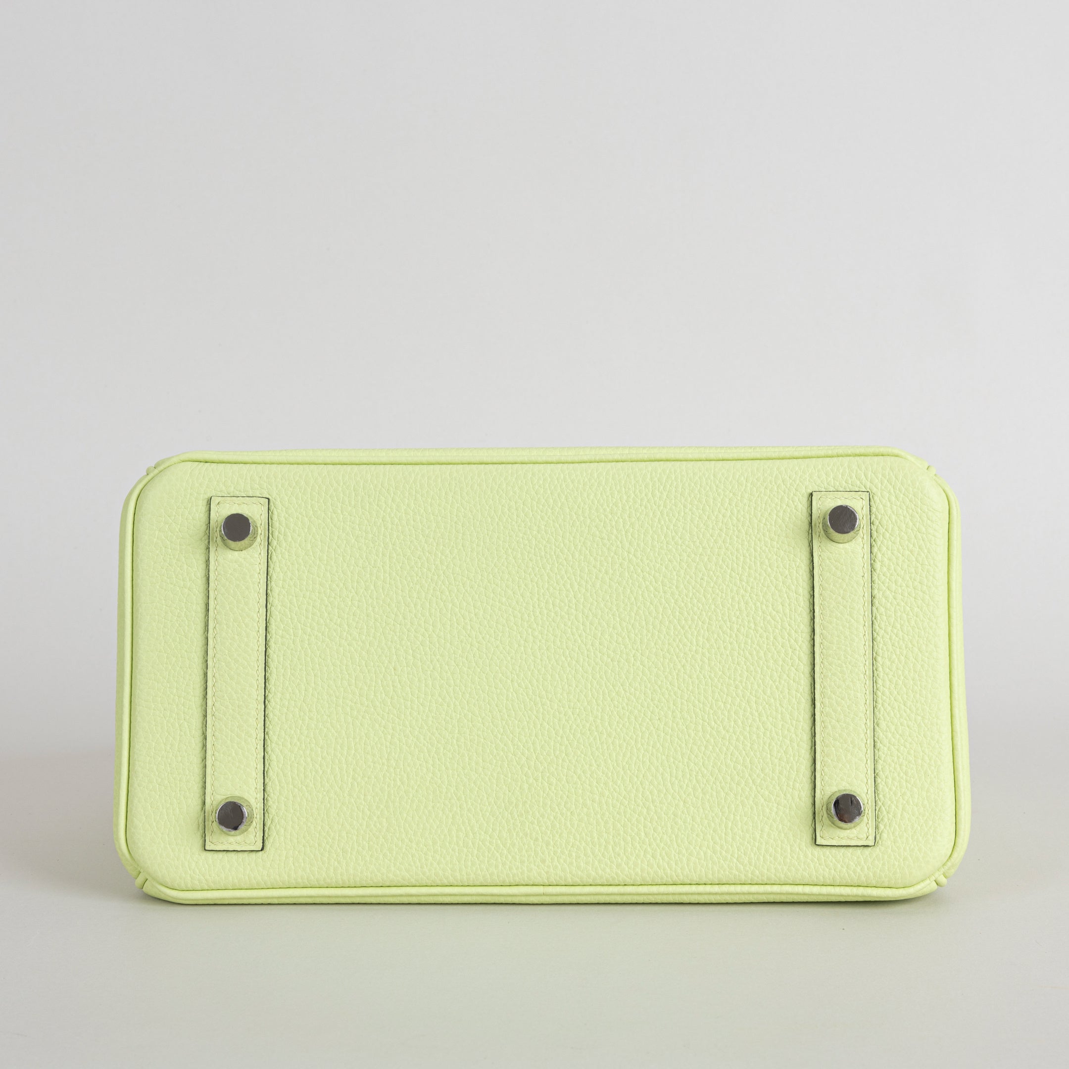 BIRKIN 25 TOGO LEATHER VERT ABSINTHE WITH PALLADIUM HARDWARE (PHW)