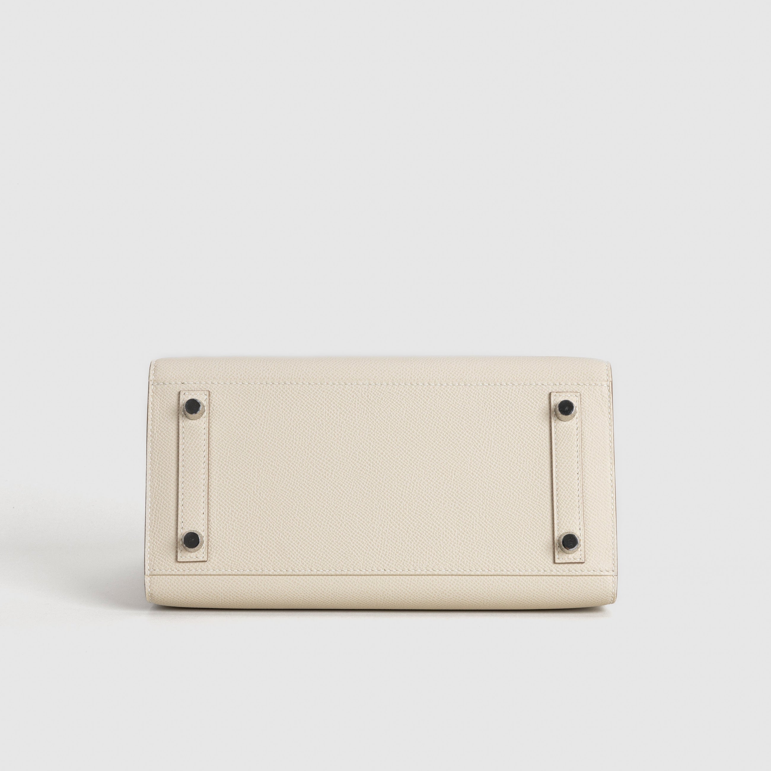 BIRKIN 25 (SELLIER SHAPE) EPSOM LEATHER CEAIE WITH PALLADIUM HARDWARE (PHW)