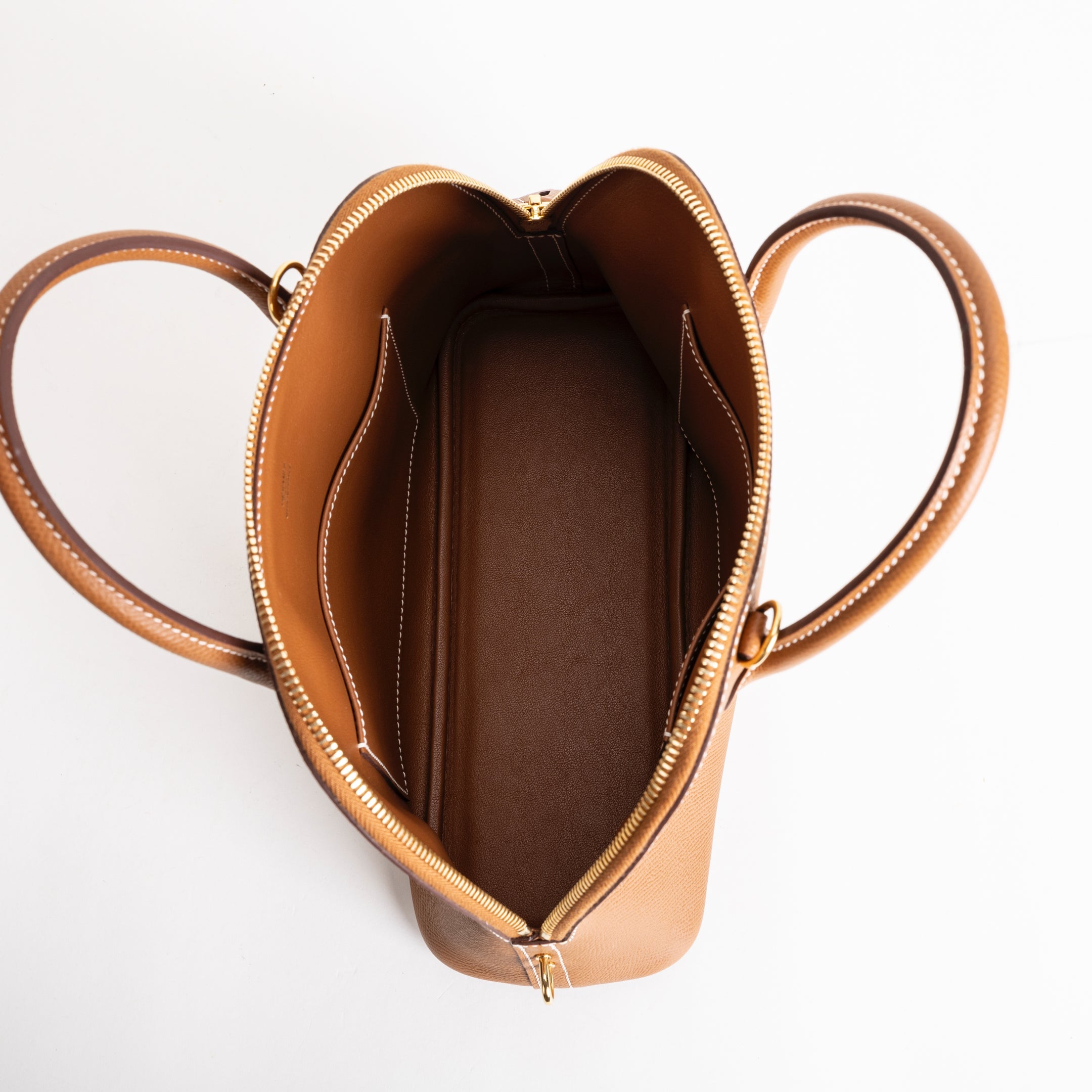 BOLIDE 25 EPSOM LEATHER GOLD WITH GOLD HARDWARE (GHW)