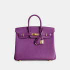 BIRKIN 25 EPSOM LEATHER ANEMONE WITH GOLD HARDWARE (GHW)
