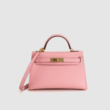 MINI KELLY II (20) EPSOM LEATHER ROSE CONFETTI WITH GOLD HARDWARE (GHW)