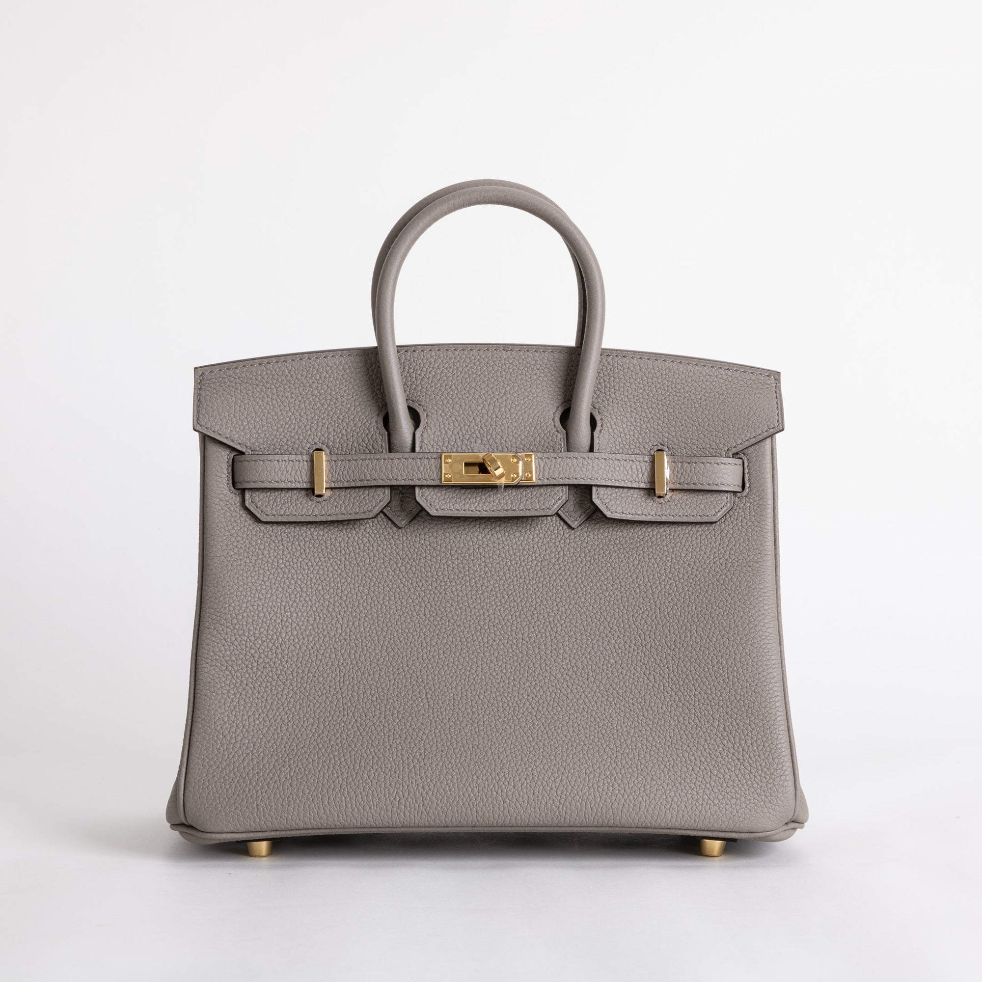 BIRKIN 25 TOGO LEATHER GRIS ASPHALTE WITH GOLD HARDWARE (GHW)