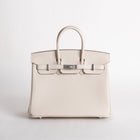 BIRKIN 25 TOGO LEATHER CRAIE WITH PALLADIUM HARDWARE (PHW)