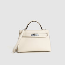 MINI KELLY II (20) EPSOM LEATHER NATA WITH PALLADIUM HARDWARE (PHW)