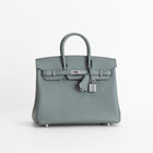 BIRKIN 25 TOGO LEATHER VERT AMANDE WITH PALLADIUM HARDWARE (PHW)