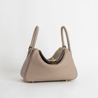 LINDY 26 CLEMENCE LEATHER TRENCH WITH GOLD HARDWARE (GHW)