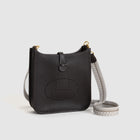 MINI EVELYNE (TPM) CLEMENCE LEATHER EBENE WITH GOLD HARDWARE (GHW)