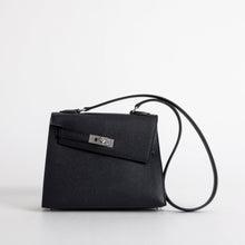 KELLY DESORDRE EPSOM LEATHER NOIR (BLACK) WITH PALLADIUM HARDWARE (PHW)