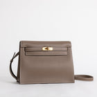 KELLY DANSE SWIFT LEATHER ETOUPE WITH GOLD HARDWARE (GHW)