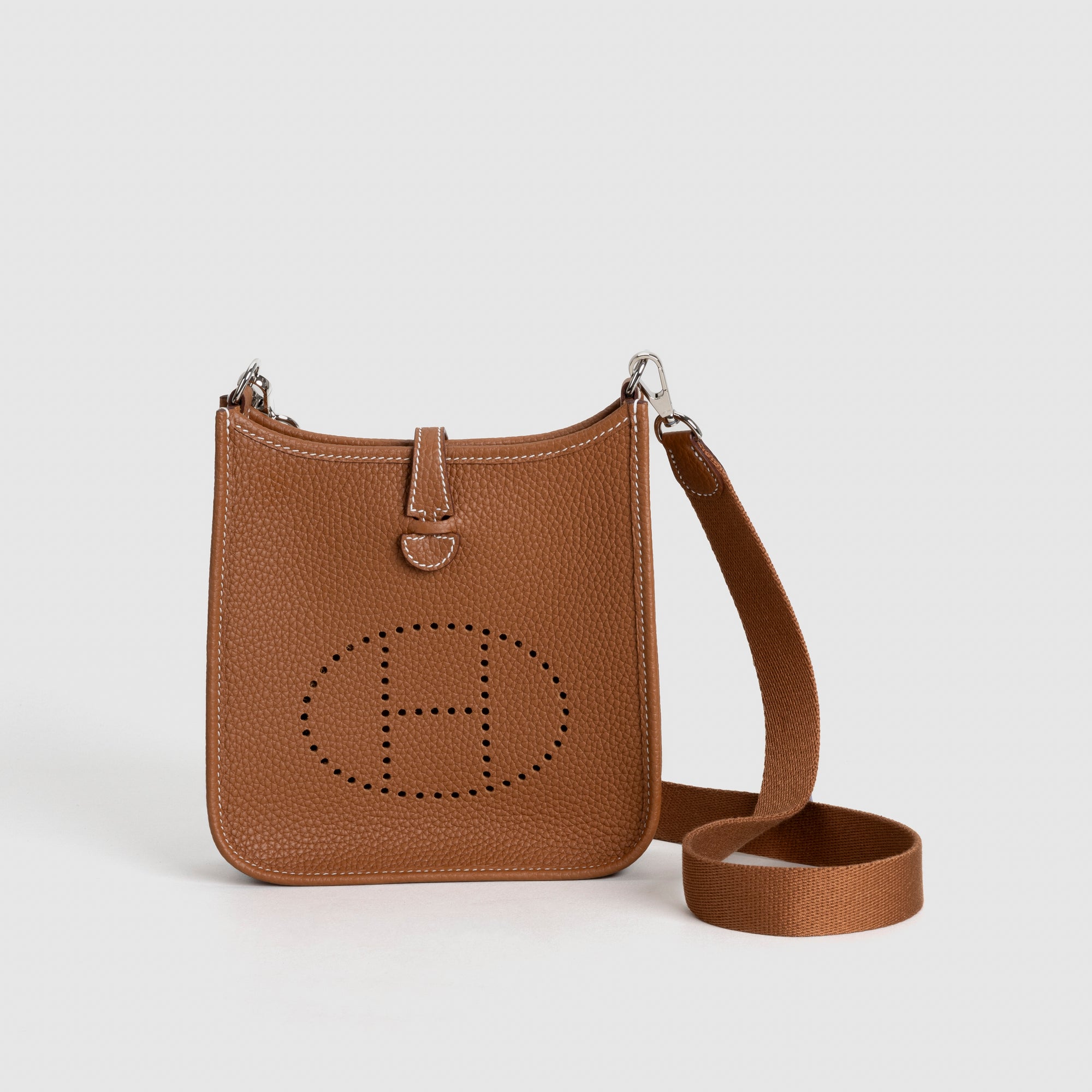 MINI EVELYNE (TPM) CLEMENCE LEATHER GOLD WITH PALLADIUM HARDWARE (PHW)