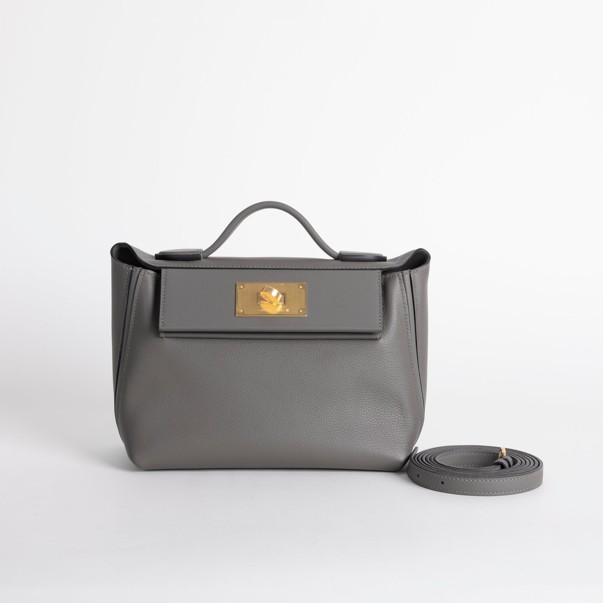 24/24 (MINI) EVERCOLOR & SWIFT LEATHER ETAIN WITH GOLD HARDWARE (GHW)