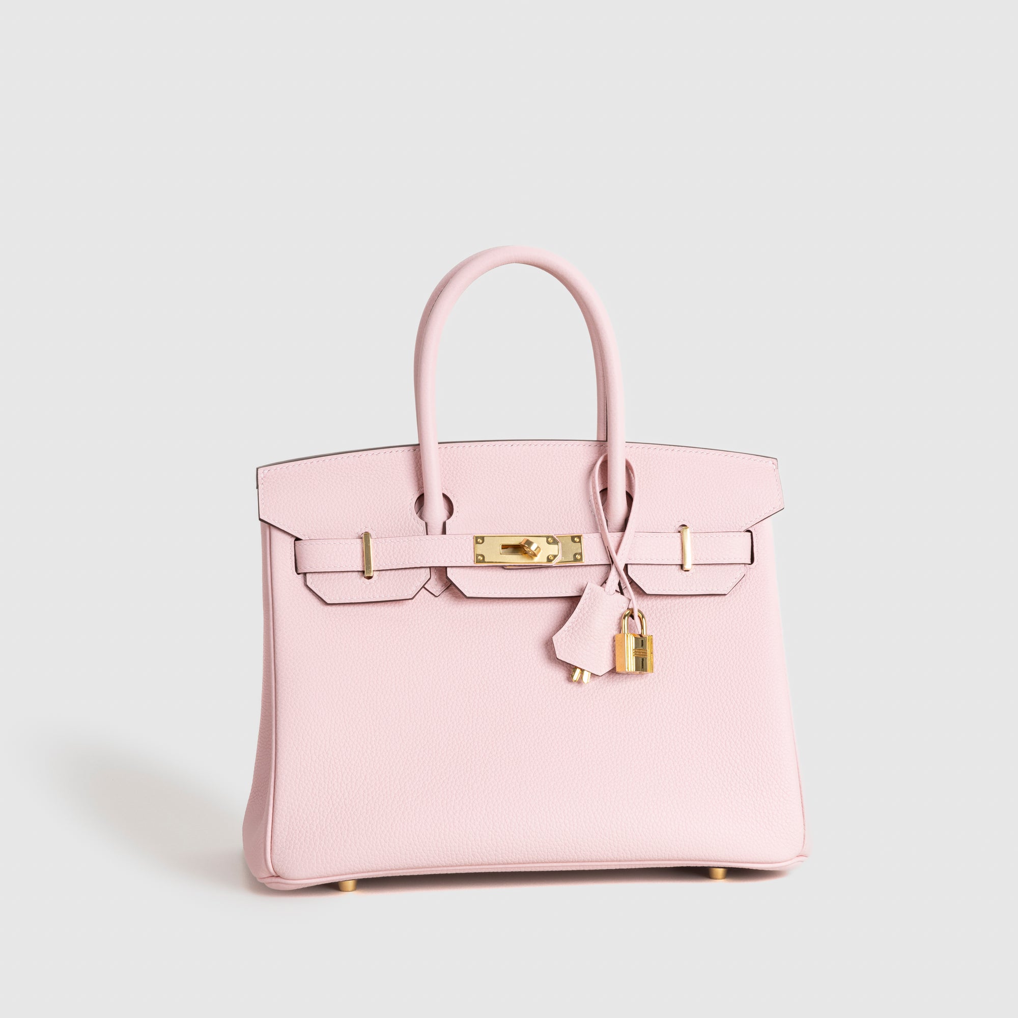 BIRKIN 30 TOGO LEATHER ROSE SAKURA WITH GOLD HARDWARE (GHW)