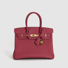 BIRKIN 30 TOGO LEATHER ROUGE GRENAT WITH GOLD HARDWARE (GHW)
