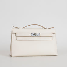 KELLY POCHETTE SWIFT LEATHER CRAIE WITH PALLADIUM HARDWARE (PHW)