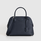 BOLIDE 31 CLEMENCE LEATHER BLEU NUIT WITH PALLADIUM HARDWARE (PHW)