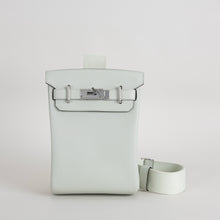 HAC A DOS TOGO LEATHER GRIS NEVE WITH PALLADIUM HARDWARE (PHW)