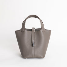 PICOTIN 18 LOCK CLEMENCE LEATHER ETAIN WITH PALLADIUM HARDWARE (PHW)
