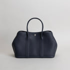 GARDEN PARTY 30 NEGONDA LEATHER BLEU NUIT WITH PALLADIUM HARDWARE (PHW)