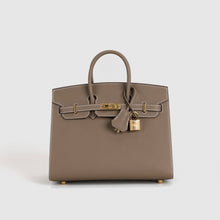 BIRKIN 25 (SELLIER SHAPE) EPSOM LEATHER ETOUPE WITH GOLD HARDWARE (GHW)
