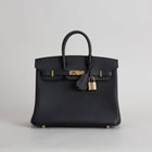 BIRKIN 25 TOGO LEATHER NOIR (BLACK) WITH GOLD HARDWARE (GHW)
