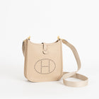 MINI EVELYNE (TPM) CLEMENCE LEATHER TRENCH WITH GOLD HARDWARE (GHW)