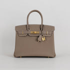 BIRKIN 30 TOGO LEATHER ETOUPE WITH GOLD HARDWARE (GHW)