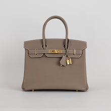BIRKIN 30 TOGO LEATHER ETOUPE WITH GOLD HARDWARE (GHW)