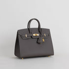 BIRKIN 25 EPSOM LEATHER (SELLIER SHAPE) ETAIN WITH GOLD HARDWARE (GHW)