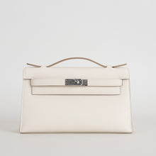 KELLY POCHETTE SWIFT LEATHER CRAIE WITH PALLADIUM HARDWARE (PHW)
