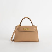 MINI KELLY II (20) EPSOM LEATHER CHAI WITH GOLD HARDWARE (GHW)
