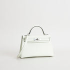 MINI KELLY II (20) EPSOM LEATHER VERT FIZZ WITH PALLADIUM HARDWARE (PHW)