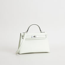MINI KELLY II (20) EPSOM LEATHER VERT FIZZ WITH PALLADIUM HARDWARE (PHW)