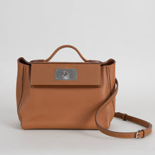 24/24 (MINI) EVERCOLOR & SWIFT LEATHER GOLD WITH PALLADIUM HARDWARE (PHW)