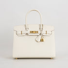BIRKIN 30 (SELLIER SHAPE) EPSOM LEATHER CRAIE WITH GOLD HARDWARE (GHW)