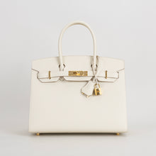 BIRKIN 30 (SELLIER SHAPE) EPSOM LEATHER CRAIE WITH GOLD HARDWARE (GHW)