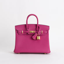 BIRKIN 25 TOGO LEATHER ROSE FUCHSIA WITH GOLD HARDWARE (GHW)