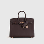 BIRKIN 25 (SELLIER SHAPE) EPSOM LEATHER ROUGE SELLIER WITH ROSE GOLD HARDWARE (RGHW)