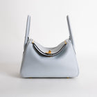 LINDY 26 CLEMENCE LEATHER BLEU PALE WITH GOLD HARDWARE (GHW)