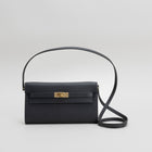 KELLY TO GO EPSOM LEATHER NOIR (BLACK) WITH GOLD HARDWARE (GHW)