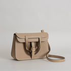 HALZAN 25 CLEMENCE LEATHER TRENCH WITH GOLD HARDWARE (GHW)