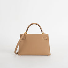 MINI KELLY II (20) EPSOM LEATHER CHAI WITH GOLD HARDWARE (GHW)