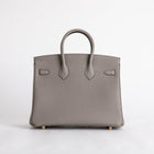 BIRKIN 25 TOGO LEATHER GRIS ASPHALTE WITH GOLD HARDWARE (GHW)