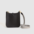 MINI EVELYNE (TPM) CLEMENCE LEATHER EBENE WITH GOLD HARDWARE (GHW)