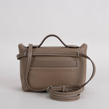 24/24 (MINI) EVERCOLOR & SWIFT LEATHER ETOUPE WITH PALLADIUM HARDWARE (PHW)