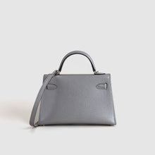 MINI KELLY II (20) CHAMKILLIGHT CHÈVRE LEATHER GRIS ARGENTE WITH PALLADIUM HARDWARE (PHW)
