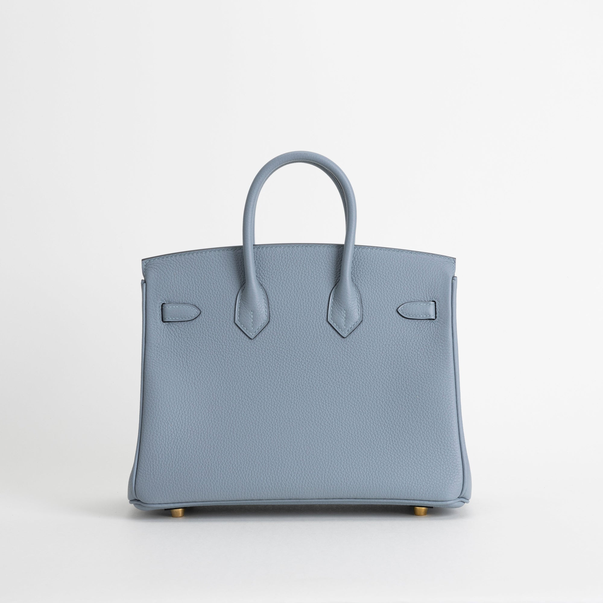 BIRKIN 25 TOGO LEATHER BLEU LIN WITH GOLD HARDWARE (GHW)